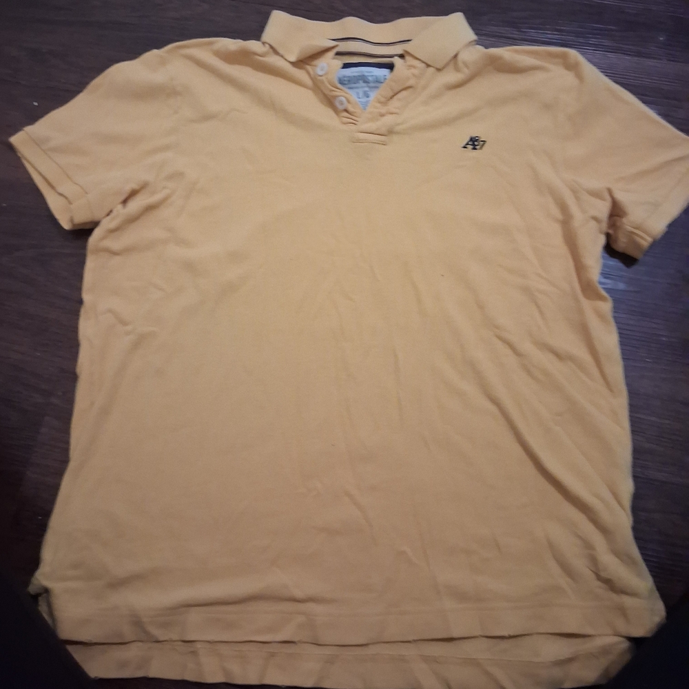 Aeropostale Mustard Polo Shirt